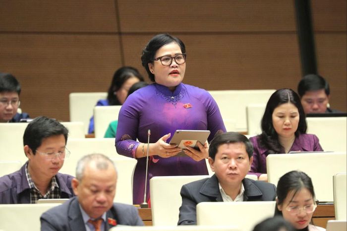 Đại biểu Quốc hội Nguyễn Thị Sửu.