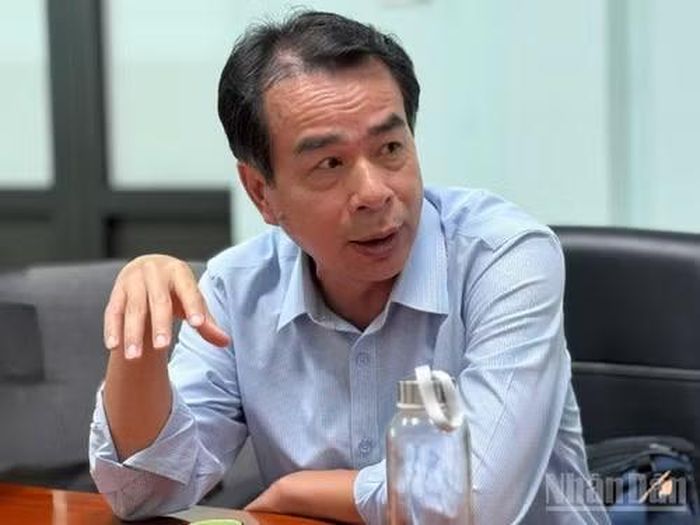 Ông Nguyễn Đức Lam, Viện Nghiên cứu chính sách và phát triển truyền thông (IPS) thuộc Hội truyền thông số Việt Nam. (Ảnh: THANH LOAN)