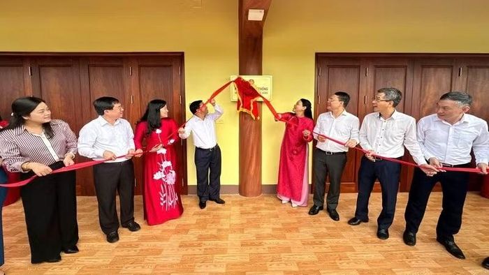 Phòng truyền thống Văn phòng Trung ương Đảng được khánh thành. (Ảnh: CTV)