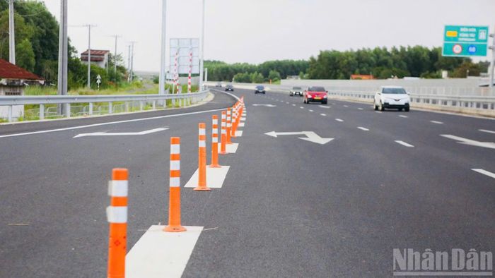 Khi nút giao Tân Hiệp được đưa vào khai thác, xe từ cao tốc Bến Lức-Long Thành sẽ đi thẳng vào cao tốc Biên Hòa-Vũng Tàu.