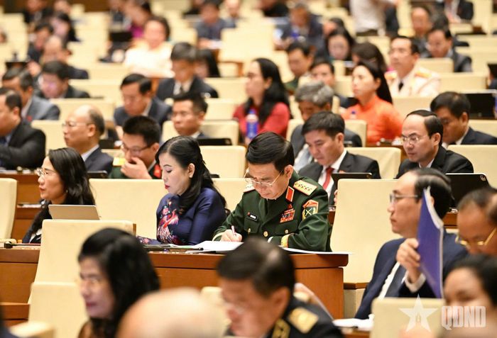 Các đại biểu dự phiên khai mạc.