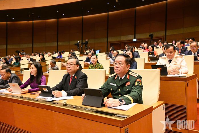 Các đại biểu dự phiên khai mạc.