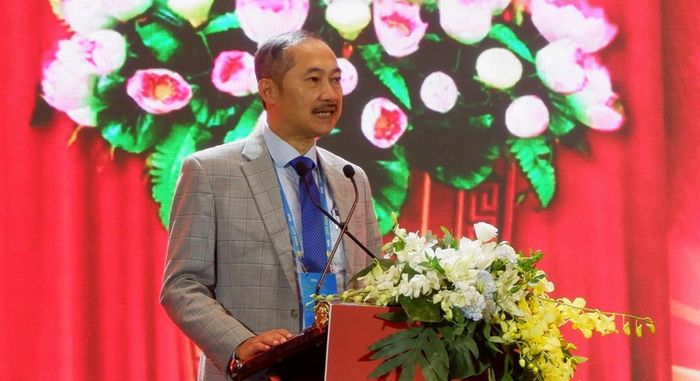 Chủ tịch Hiệp hội Du lịch TP Đà Nẵng Cao Trí Dũng khẳng định Chi hội Vận chuyển du lịch là một trong những trụ cột quan trọng của Hiệp hội. Ảnh: P.T.