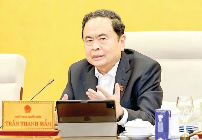 Chủ tịch Quốc hội Trần Thanh Mẫn. Ảnh: QUANG PHÚC