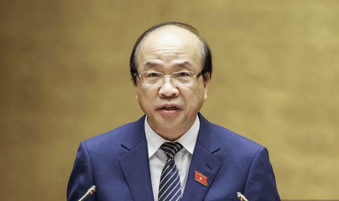 Chủ nhiệm Ủy ban Pháp luật và Tư pháp của Quốc hội Phan Chí Hiếu. Ảnh: Quốc hội media.