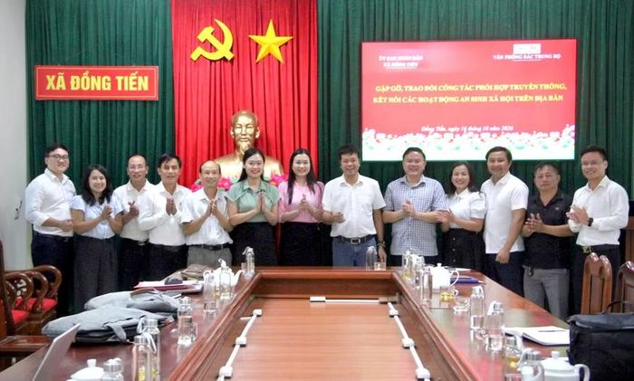 Báo Giáo dục và Thời đại đồng hành xã Đồng Tiến trong công tác truyền thông và an sinh xã hội.