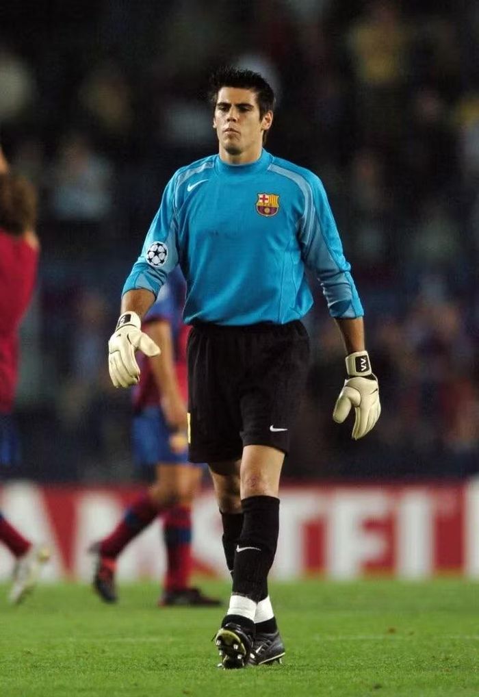 Thủ môn Victor Valdes đã trải qua một sự nghiệp rực rỡ tại Barca nhưng sự nghiệp huấn luyện không mấy thành công. Ảnh: Getty.