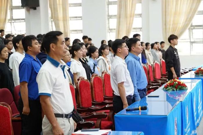 Đại biểu tham dự tại Trường Đại học Tây Nguyên. (Ảnh: Nhà trường cung cấp)