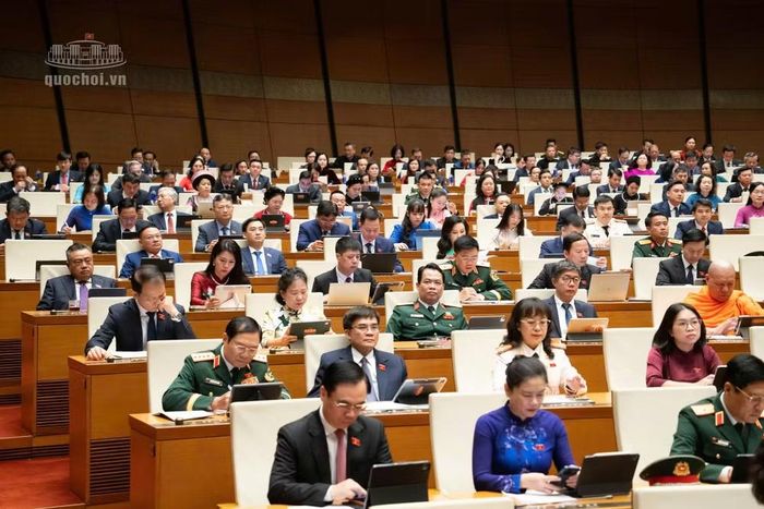 Các đại biểu dự phiên họp. Ảnh: QH.
