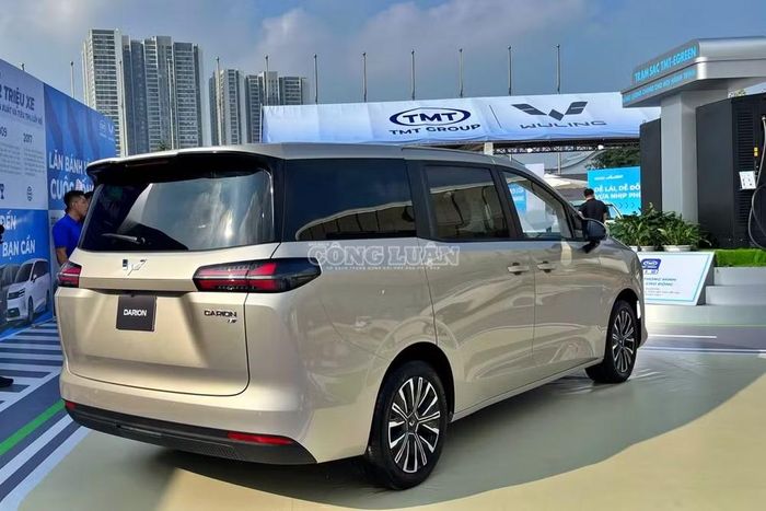 Kích thước Wuling Darion định vị ở phân khúc MPV cỡ trung.