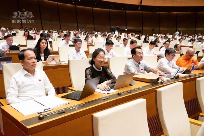 Các đại biểu dự phiên họp (ảnh QH).