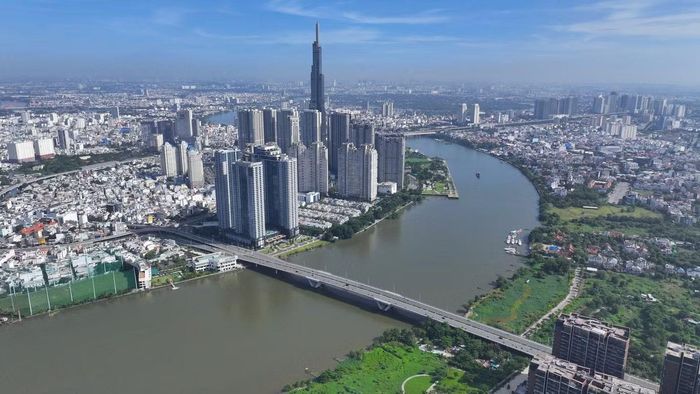 TPHCM có năm không gian phát triển quan trọng gồm biển, bầu trời, lòng đất, không gian số và văn hóa (ảnh: Nguyễn Tiến).