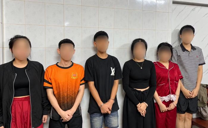 Các đối tượng trong vụ án.