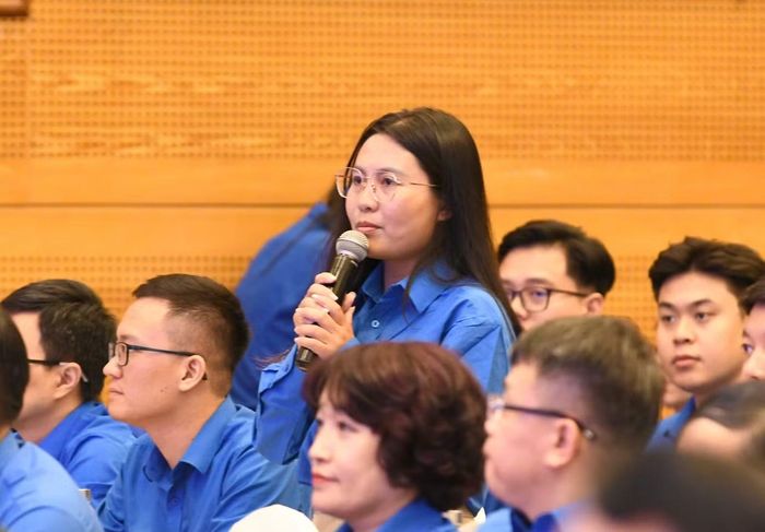 TS. Đặng Thị Lệ Hằng - Gương mặt trẻ Việt Nam tiêu biểu 2025 cho biết chương trình đối thoại đã củng cố niềm tin, tiếp thêm động lực cho các nhà khoa học trẻ.