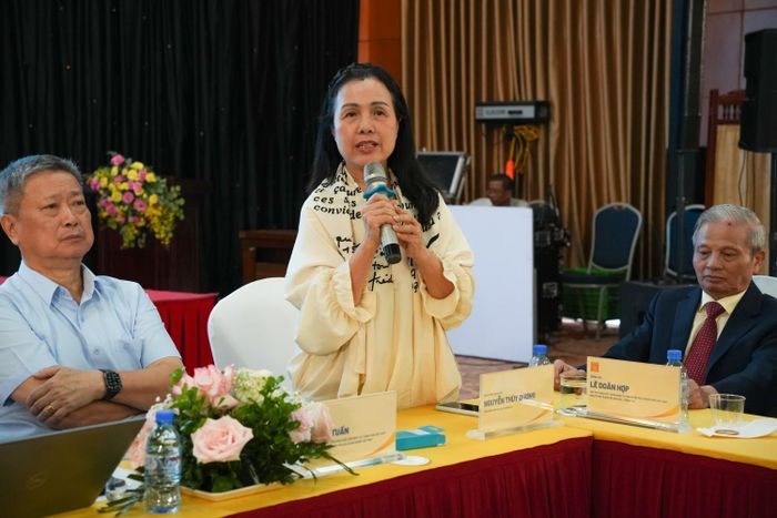 Nhà văn, nhà báo Nguyễn Thùy Dương cho rằng báo chí cần góp phần đưa câu chuyện văn hóa doanh nghiệp đến gần hơn với đời sống, phản ánh thực chất hoạt động của doanh nghiệp.
