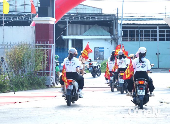 Ra quân tuyên truyền phòng, chống ma túy trong học đường.