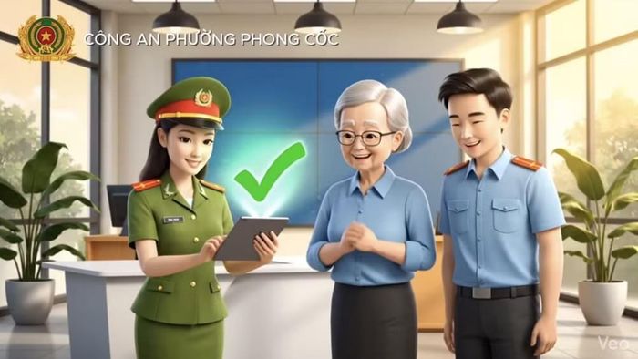 Công an phường Phong Cốc đưa vào vận hành Trợ lý AI hỏi đáp, tuyên truyền pháp luật, giúp người dân có thêm một kênh thông tin tra cứu pháp luật nhanh chóng, dễ hiểu. (Ảnh minh họa tạo bằng AI)