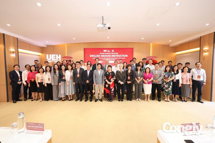 Diễn đàn quốc gia về English-Medium Instruction (EMI) năm 2026 diễn ra tại TP.HCM.