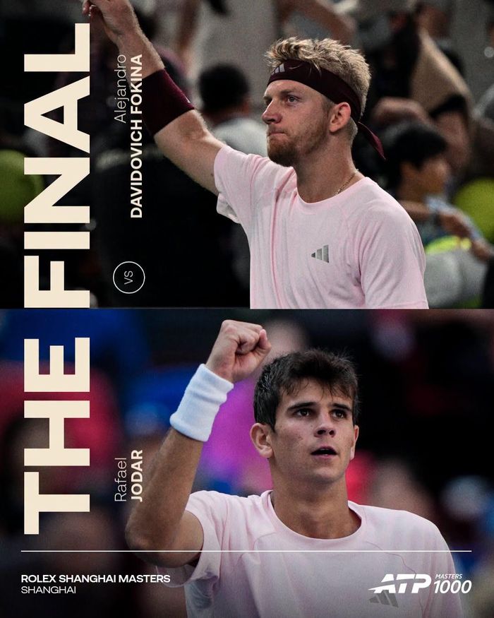 Rafael Jodar viết nên chuyện cổ tích khi vào chung kết Thượng Hải Masters, gặp Davidovich Fokina - Ảnh: ATP Tour