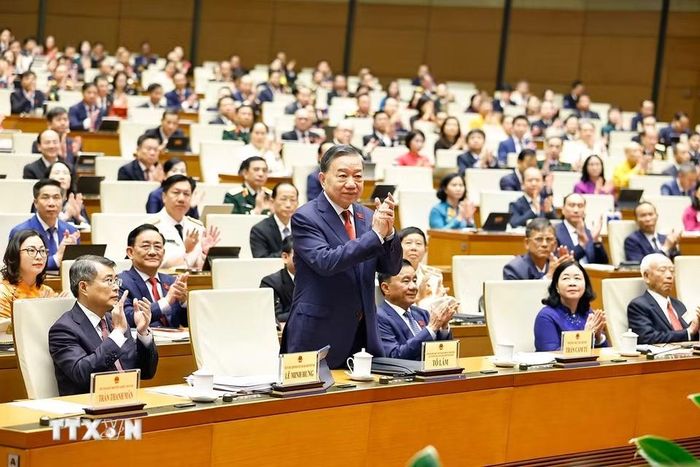 Tổng Bí thư, Chủ tịch nước Tô Lâm dự khai mạc Kỳ họp thứ hai, Quốc hội khóa XVI. (Ảnh: Doãn Tấn/TTXVN)