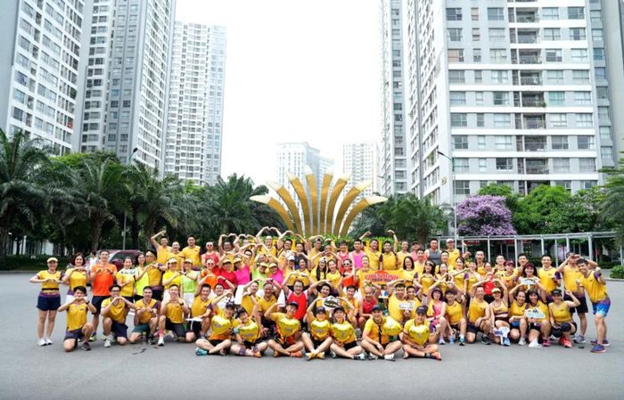 Times Runners Club (TRC) thử thách ở nội dung đồng đội.