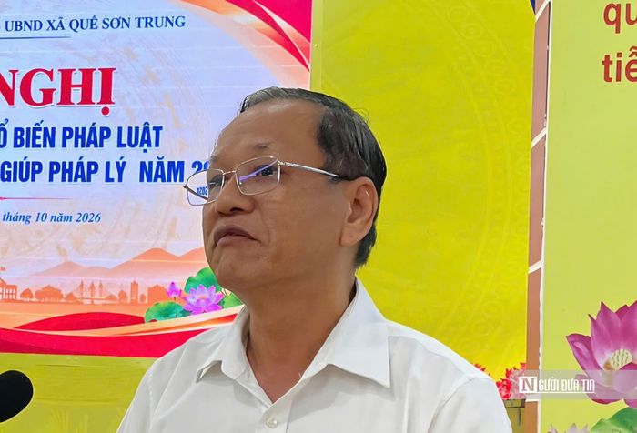 Luật gia Trần Thế Cẩm, Phó Chủ tịch Thường trực Hội Luật gia thành phố Đà Nẵng, chia sẻ về sự cần thiết của việc đưa hoạt động tuyên truyền pháp luật đến gần người dân.