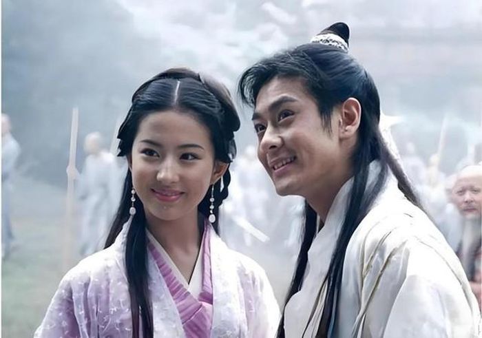 Lâm Chí Dĩnh trong phim Thiên long bát bộ. Ảnh VieON