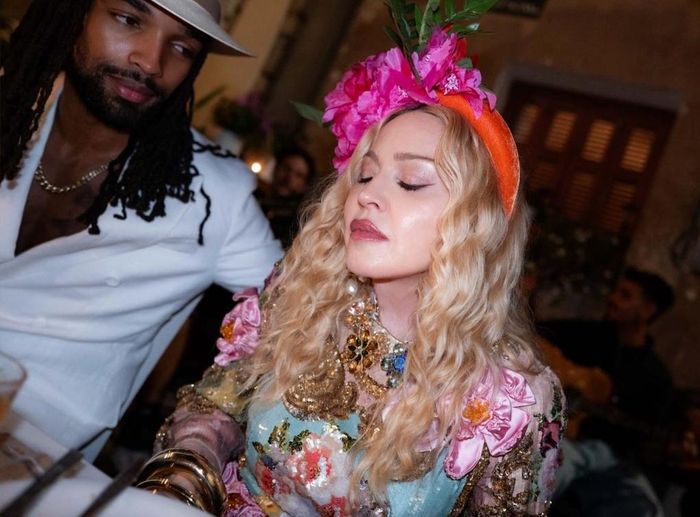 Madonna và bạn trai kém 38 tuổi (Ảnh: Instagram).