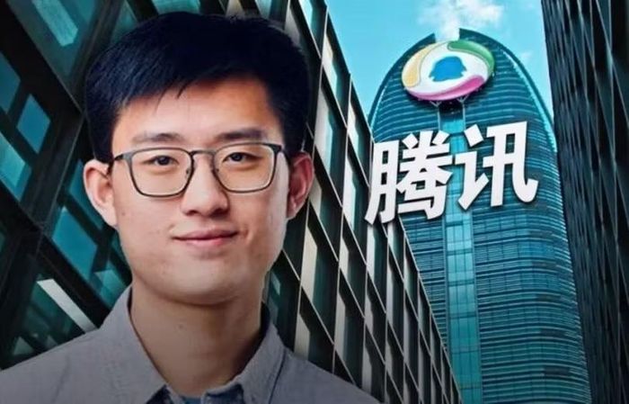 Diêu Thuận Vũ, nhà khoa học AI trưởng 28 tuổi của Tập đoàn Tencent. Ảnh: Sohu.