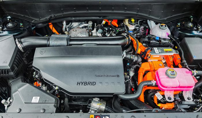 Động cơ của Hyundai Palisade Hybrid.