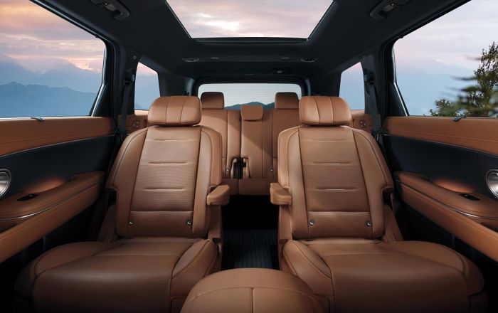Nội thất của Hyundai Palisade Hybrid thế hệ mới.