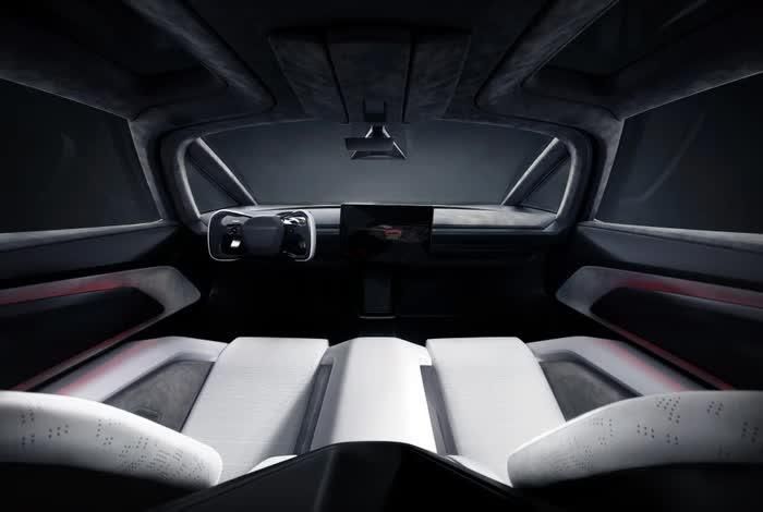 Thiết kế bên trong Roadster. Ảnh: Tesla