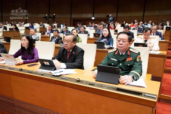 Các đại biểu Quốc hội tham dự kỳ họp