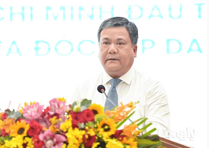 Bí thư Tỉnh ủy Trần Phong phát biểu tại Hội thảo.