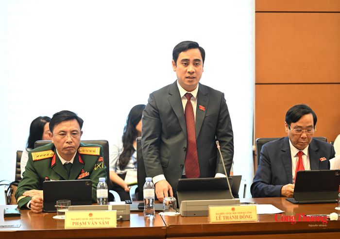Đại biểu Lê Thành Đông (đoàn ĐBQH Hà Tĩnh).