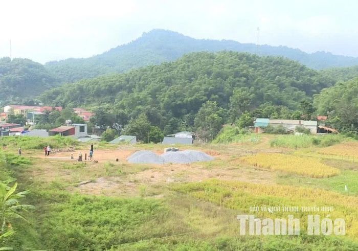 Khu tái định cư bản Thanh Sơn, xã Quan Sơn.