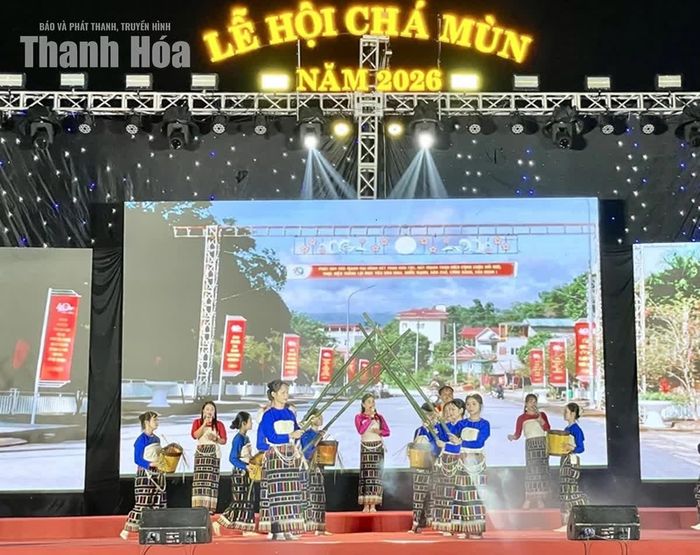 Các tiết mục trong chương trình nghệ thuật “Mường Đeng - Hành trình di sản”.