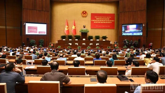 Toàn cảnh hội nghị. Ảnh: Nhân Dân