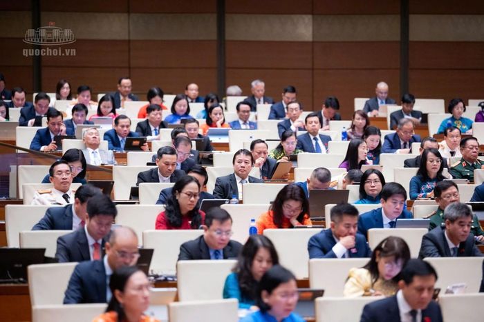 Các đại biểu tham dự Phiên họp. Ảnh:Quochoi.vn