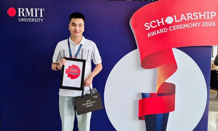  Em Nguyễn Như Phương Nam chọn ngành Công nghệ thông tin của Trường Đại học Quốc tế RMIT Việt Nam với mong muốn ứng dụng công nghệ hỗ trợ cho người khuyết tật và người khiếm thị. 