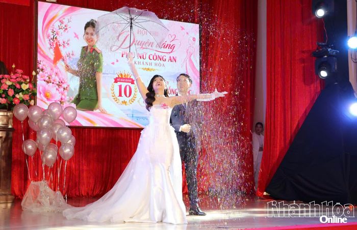 Một tiết mục thi tài năng của thí sinh.