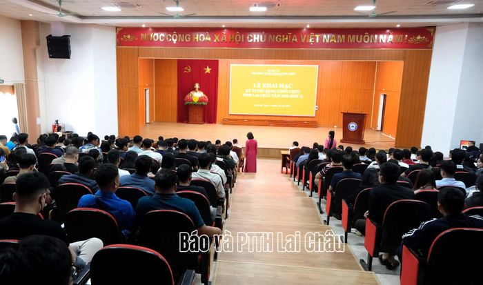 Quang cảnh Kỳ tuyển dụng công chức tỉnh Lai Châu năm 2026 (đợt 3).