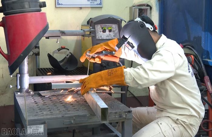 Sinh viên được dành nhiều thời gian để thực hành.