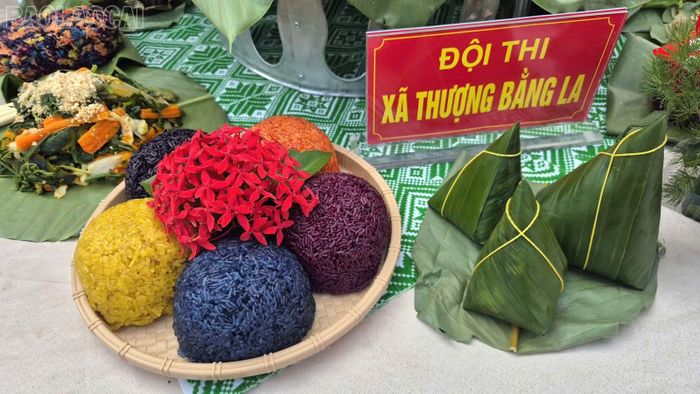 Nem nắm - món ăn giành giải Món ăn tiêu biểu tại hội thi.