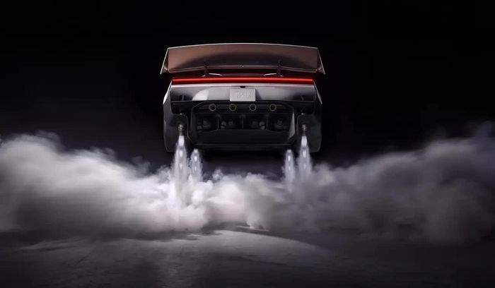 Siêu xe điện Tesla Roadster thế hệ thứ hai, nổi bật với hệ thống đẩy khí nén và công nghệ kĩ thuật được phát triển bởi SpaceX. Ảnh: Tesla