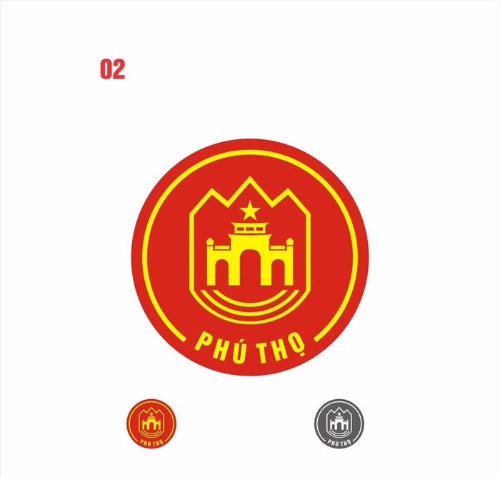 Hình ảnh logo 02 kèm theo mã số, phương án thiết kế.