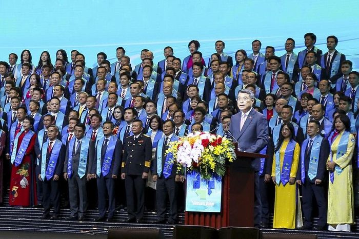  Thủ tướng Chính phủ Lê Minh Hưng phát biểu