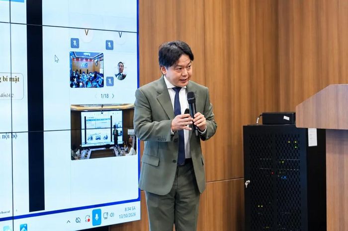 Ông Nagai Shota – Chuyên gia cấp cao về Trải nghiệm và Chất lượng Dịch vụ AQ Partners chia sẻ về nội dung chương trình