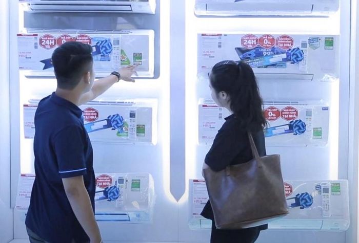 Nhãn năng lượng cung cấp thông tin về hiệu suất sử dụng năng lượng, giúp người tiêu dùng lựa chọn thiết bị phù hợp với nhu cầu. Nguồn ảnh: DMS