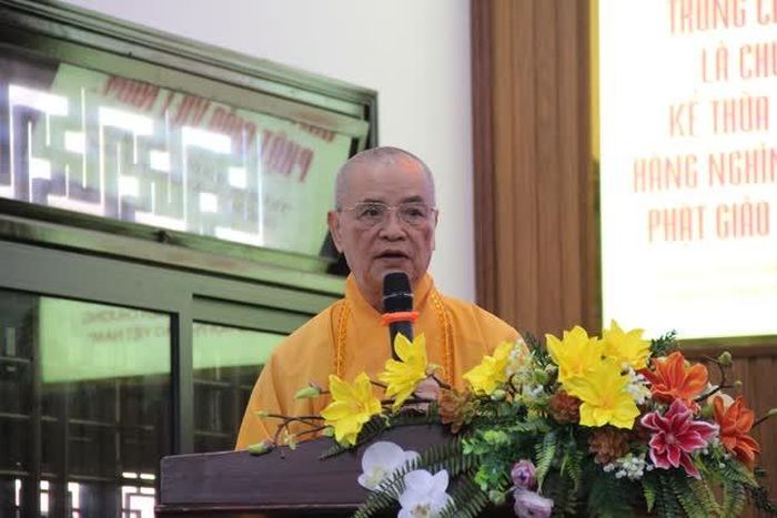 Hòa thượng Thích Huệ Phước, Trưởng ban Trị sự GHPGVN TP.Huế, Trưởng ban Tổ chức đọc diễn văn khai mạc